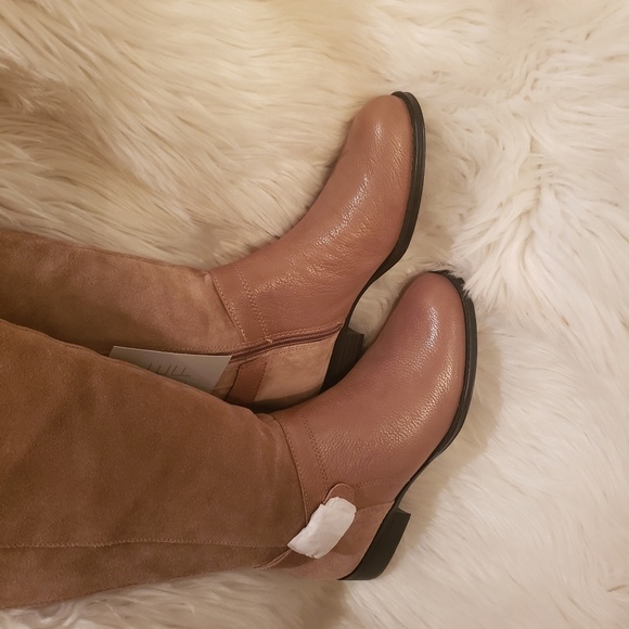 Naturalizer January WC oatmeal knee high boots - Picture 2 of 7